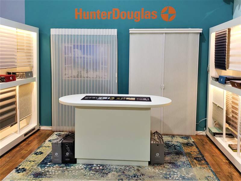 Hunter Douglas Section