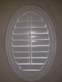 Oval shutter closed position